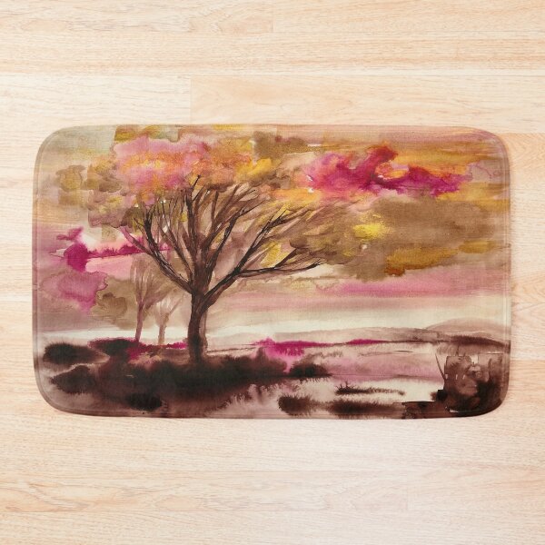 Item preview, golden landscape designed and sold by Marianna Tankelevich.