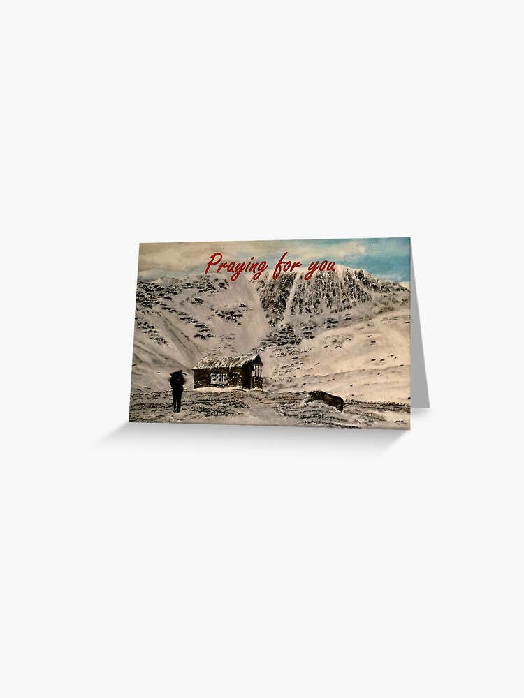 Thumbnail 1 of 2, Greeting Card, Scottish Highlands - Praying for You Card designed and sold by EuniceWilkie.