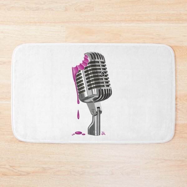Item preview, Bite the Microphone Pink designed and sold by zomboy.