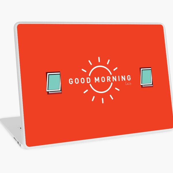 Good Morning, my city. Laptop Skin