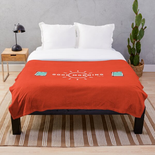 Good Morning, my city. Throw Blanket