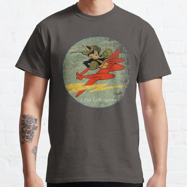 Vista previa del artículo con la obra «428o diseño apenado del vintage del remiendo WWII del vintage del escuadrón de caza», diseñado y vendido por RealPilotDesign.