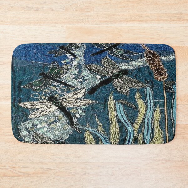 Item preview, Midnight on the Water, Textile Art designed and sold by NisaKiley.