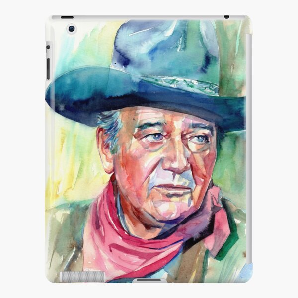 John Wayne Portrait iPad – Leichte Hülle