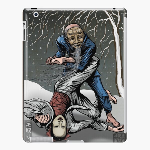 Noh mask jiu-jitsu iPad Snap Case