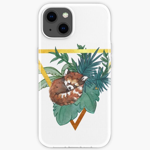 Panda roux Coque souple iPhone