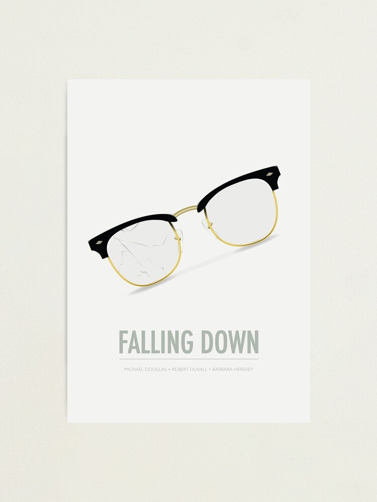Alternate view of Falling Down - Alternative Movie Poster Photographic Print