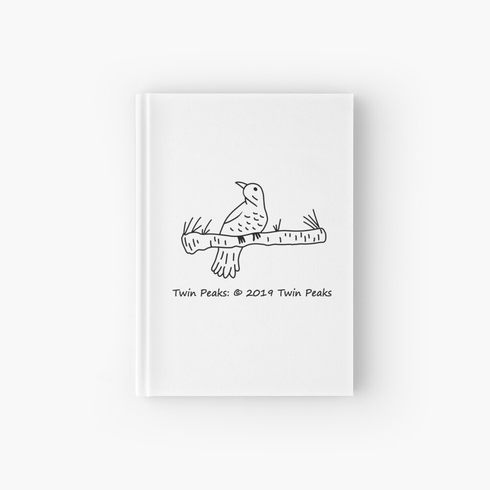 Twin Peaks Bird Hardcover Journal By Valentinahramov Redbubble