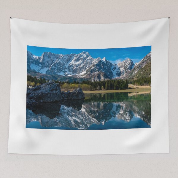 Item preview, Spring morning at the alpine lake designed and sold by zakaz86.