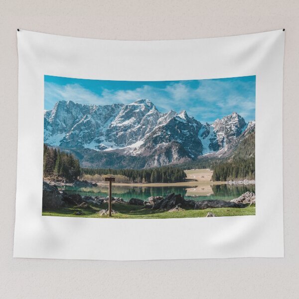Item preview, Spring morning at the alpine lake designed and sold by zakaz86.