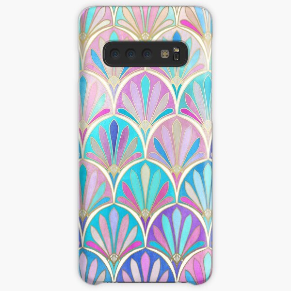 Glamorous Twenties Art Deco Pastel Pattern Samsung Galaxy Snap Case