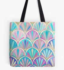 Bolsa de tela Glamorous Twenties Art Deco Pastel Pattern