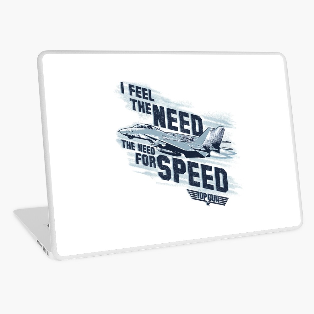 Top Gun I Feel the Need for Speed Script Art - 8.5 x 11