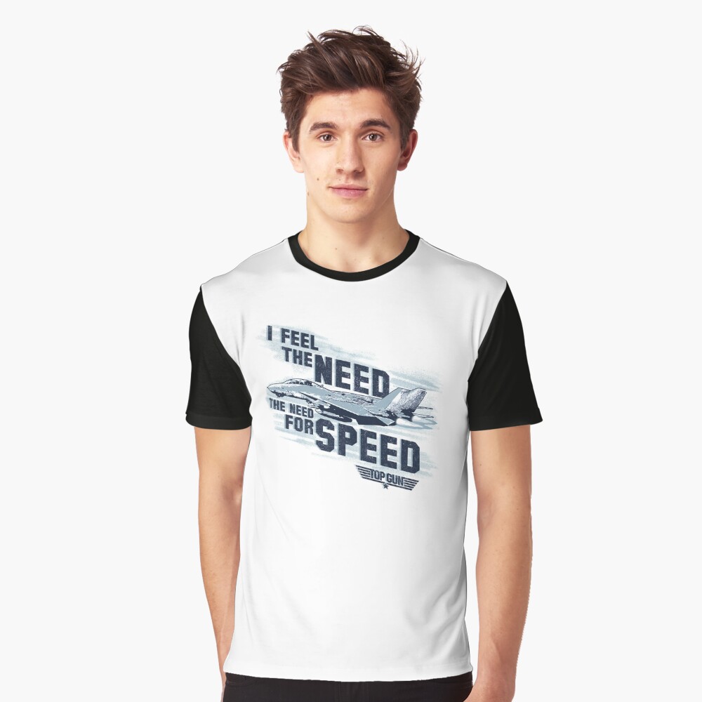 Top Gun Movie Quote I Feel The Need The Need For Speed Men's Raglan T  Shirt