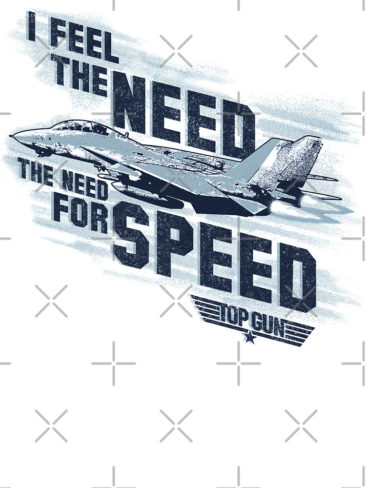 Top Gun I Feel the Need for Speed Kids T Shirt