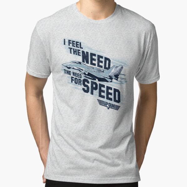 Top Gun I Feel The Need for Speed Men's T Shirt