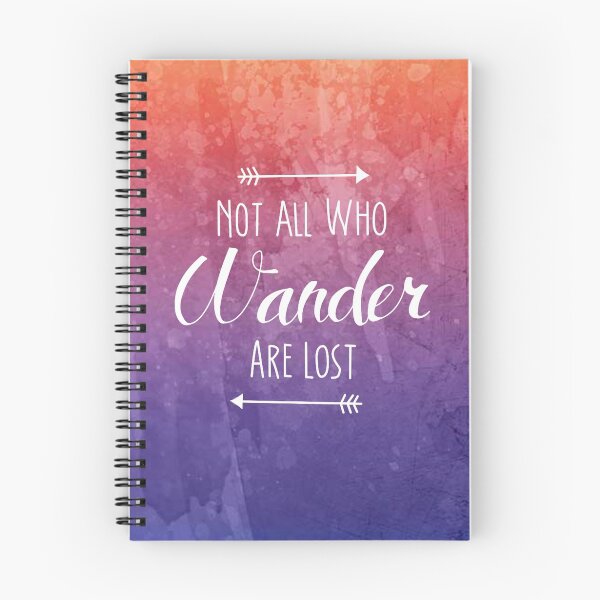 Item preview, Not All Who Wander designed and sold by Leah Price.