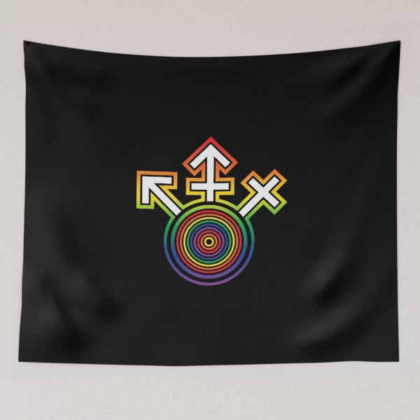 Item preview, Universal Gay Pride LGBT Symbol designed and sold by phoxydesign.