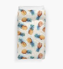 Ananas + Kristalle Bettbezug