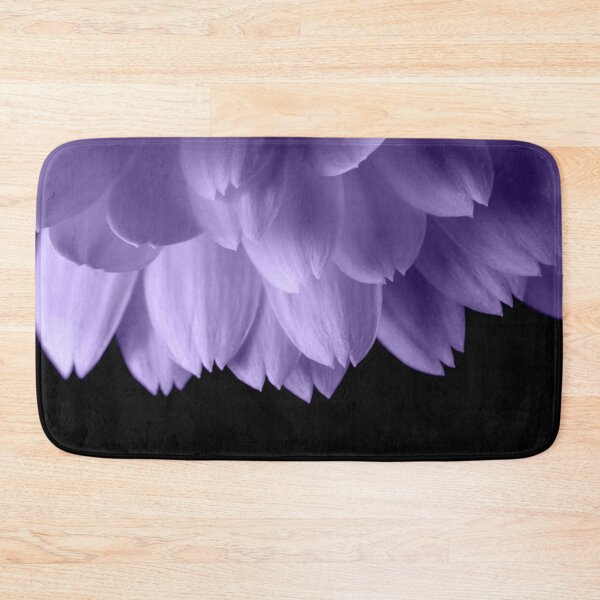 Item preview, Ultra violet purple flower petals black designed and sold by PLdesign.