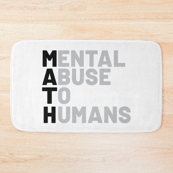 Item preview, MATH Mental Abuse To Humans Analytical Reasoning  designed and sold by SilentEcho.