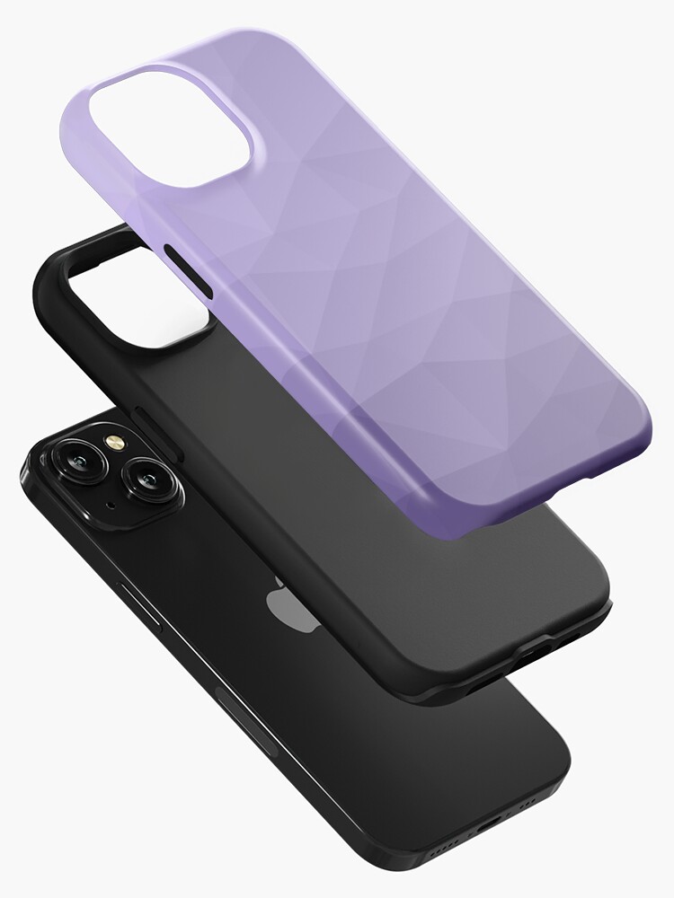 iPhone-Hülle mit Ultraviolettes lila geometrisches Netzmuster, designt und verkauft von PLdesign