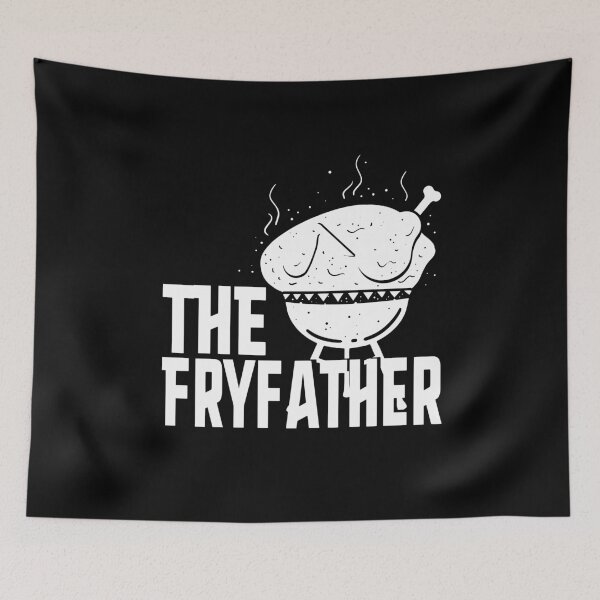 Item preview, The Fryfather BBQ Chef designed and sold by MooonTees.