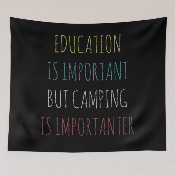 Item preview, Camping Education designed and sold by 4tomic.