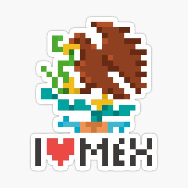 I heart Mexico Sticker