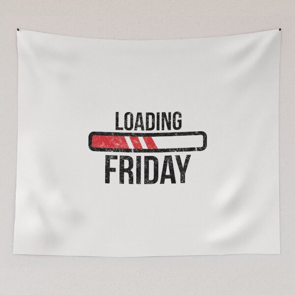 Item preview, Funny Weekend Design, Loading Friday Humor Workplace design designed and sold by DNH Threads.
