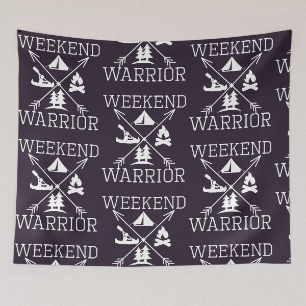 Item preview, Weekend Warrior Camping Boating Outdoors Cross Arrows Design design designed and sold by doodabobs.