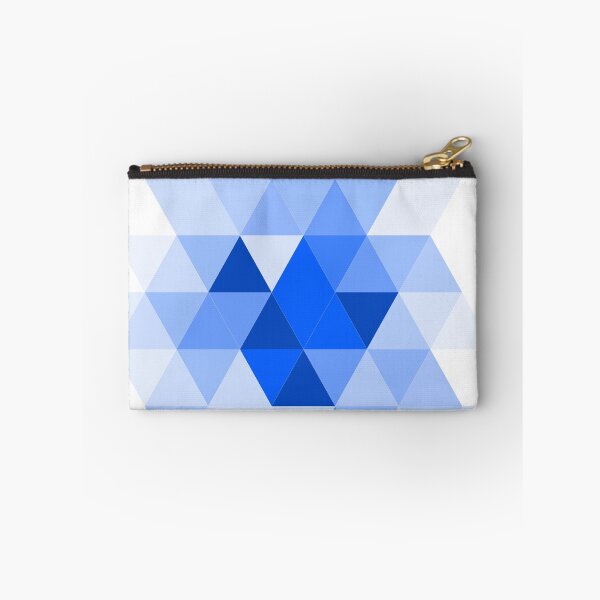 Item preview, Misty blue triangles designed and sold by HelgaScand.