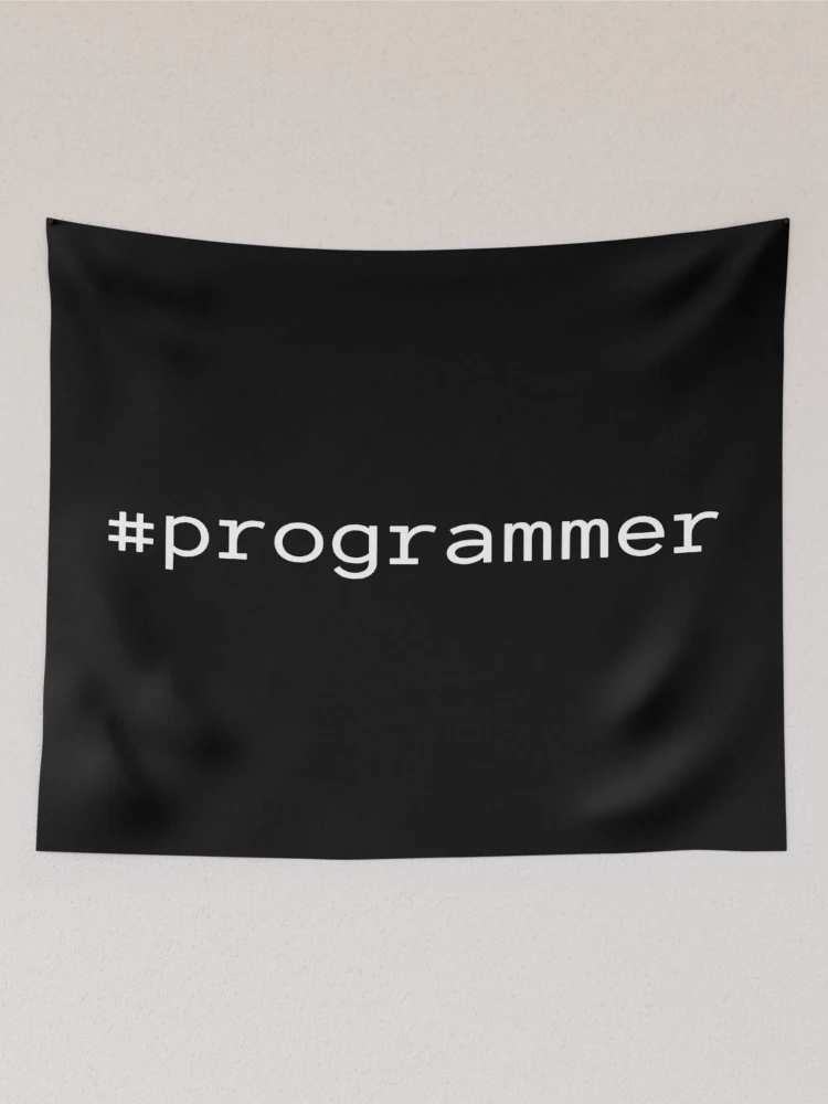 Thumbnail 2 of 3, Tapestry, PROGRAMMER designed and sold by KeepOnCoding.