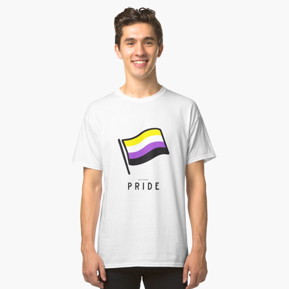 Non Binary Lgbt Rainbow Flag Shirt Pride 2019 Parade T Shirt T Idea For Women Men Boy Or 1256