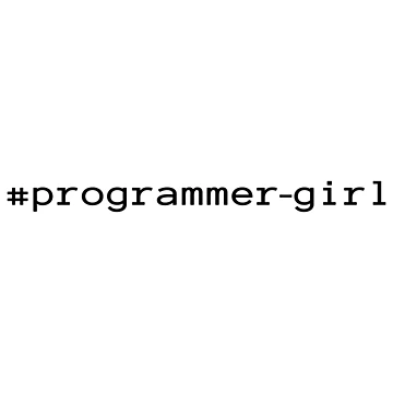Artwork thumbnail, PROGRAMMER - GIRL by KeepOnCoding