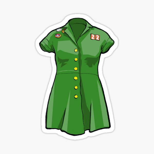 Babe Ruthless Uniform Sticker