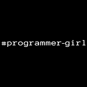 Artwork thumbnail, PROGRAMMER - GIRL by KeepOnCoding