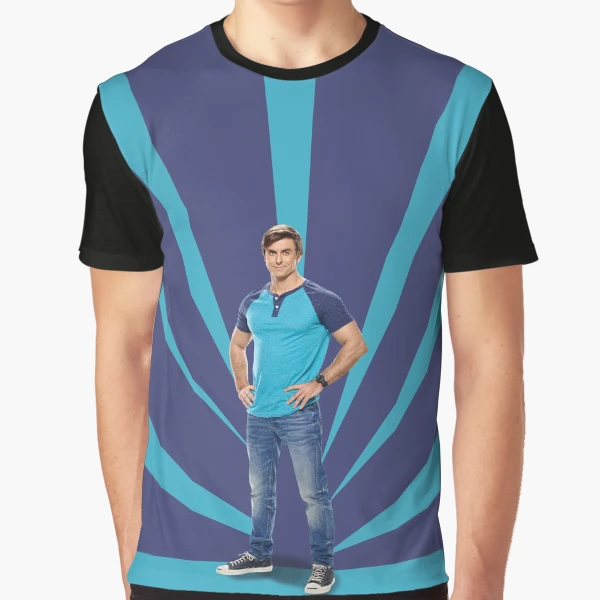 Ray Manchester - Heroic Graphic T-Shirt for Sale by Linneke