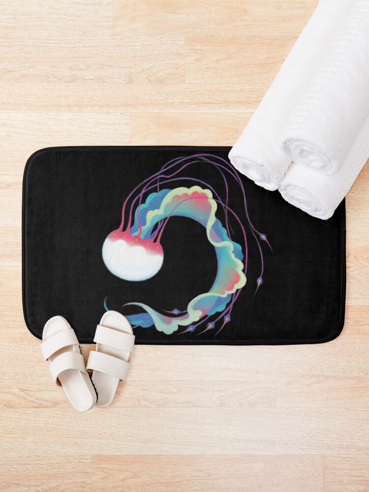 Alternate view of Jelly fish 3 Bath Mat