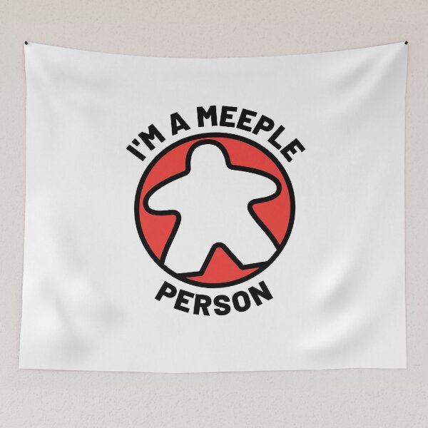 Item preview, I'm A Meeple Person Board Game  designed and sold by SilentEcho.