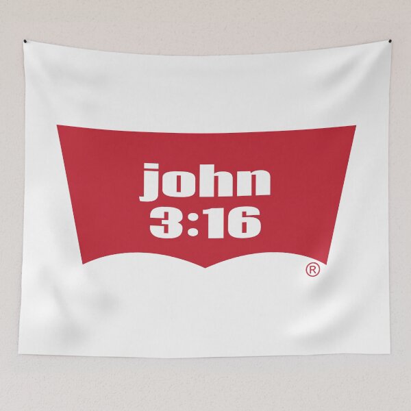 Item preview, John 3:16 Quote The Bible Gospel of John of the New Testament designed and sold by ProjectX23.