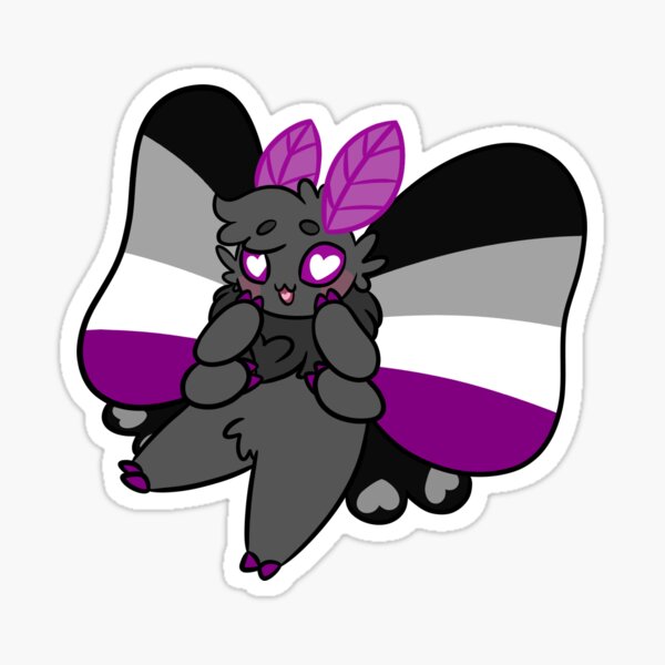 cute little moth vinyl sticker — These Things Shop // cute plushies and  accessories for you