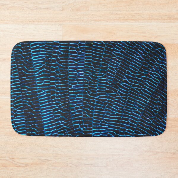 Item preview, Dragonfly shiny vibrant neon blue metallic wings abstract details photo designed and sold by PLdesign.