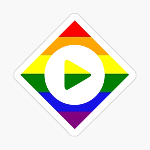 streamfleet supports pride Sticker