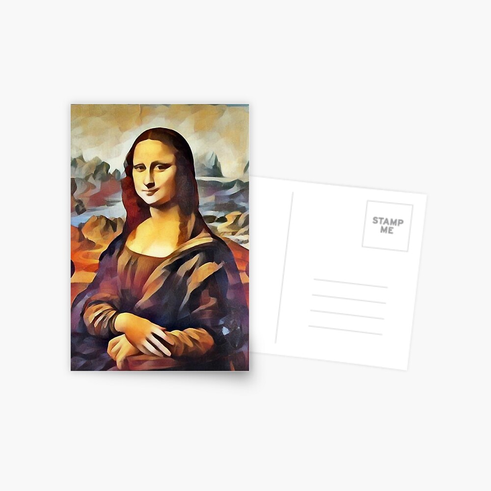 Mona Lisa digital Art - La Gioconda Dadaism Poster for Sale by The Great  Art