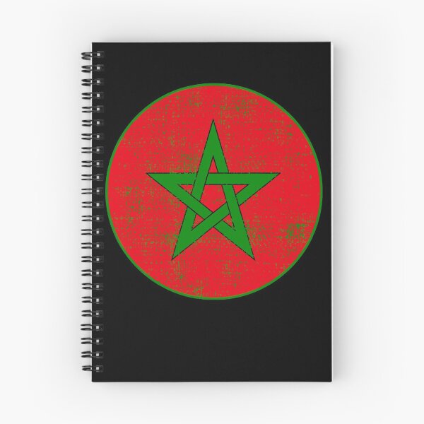 Item preview, Morocco Flag designed and sold by 4tomic.