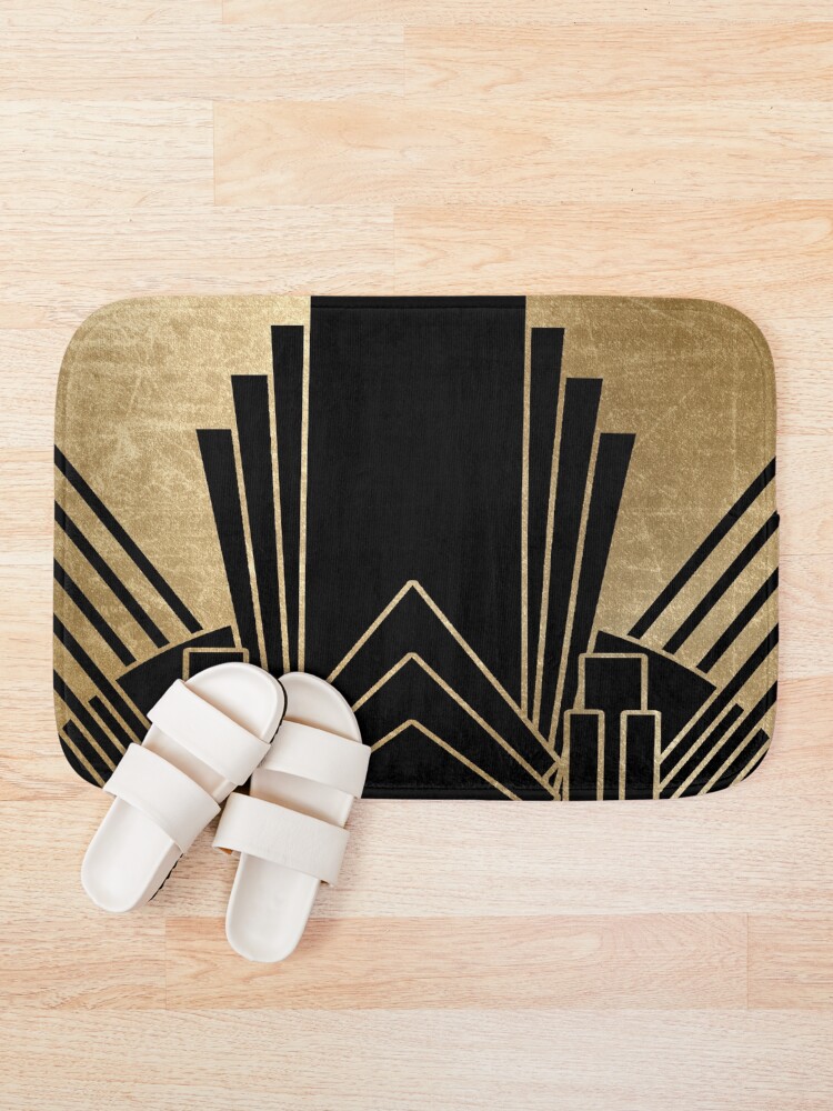 "Art deco design" Bath Mat for Sale by peggieprints Redbubble
