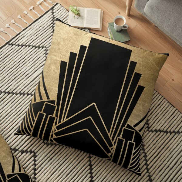 Art deco design Floor Pillow