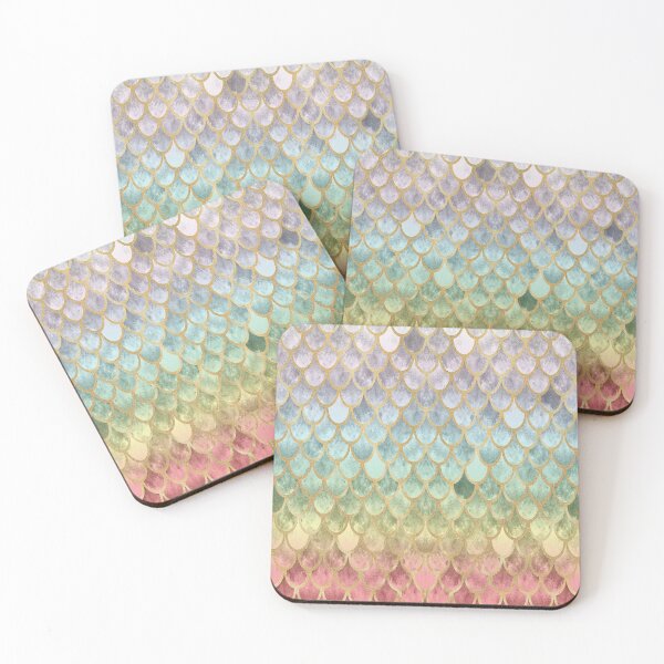 Item preview, Rainbow Mermaid Scales designed and sold by artlovepassion.