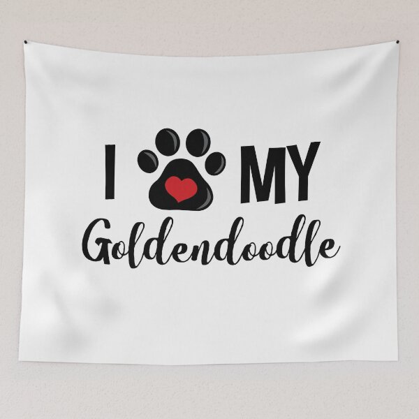 Item preview, I Love My Goldendoodle designed and sold by InspiredQuotes.